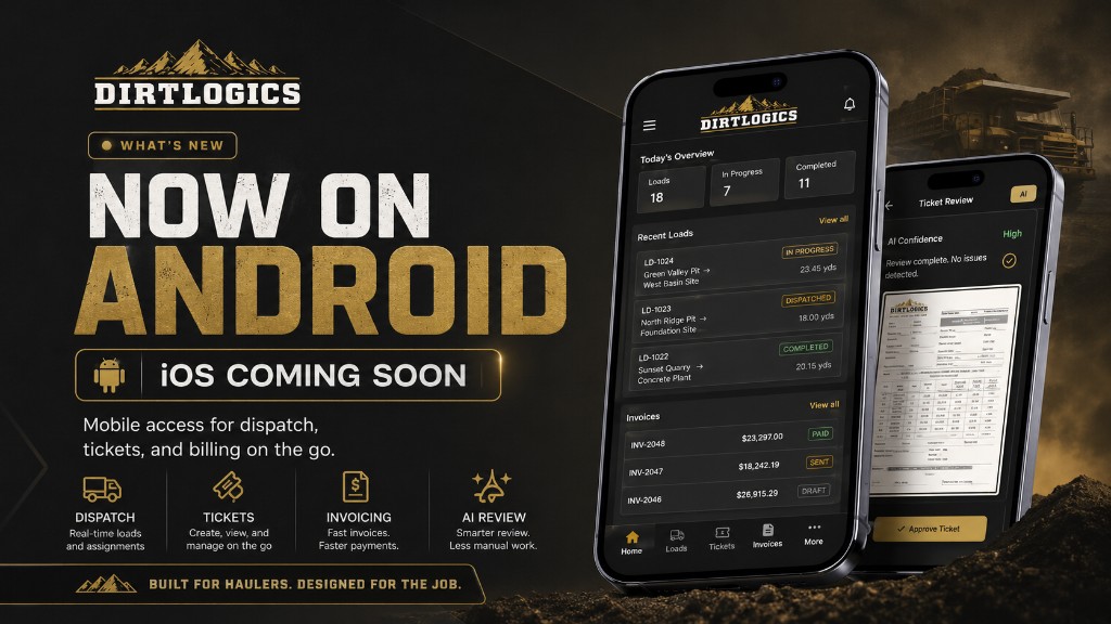 DirtLogics now live on Android with iOS coming soon